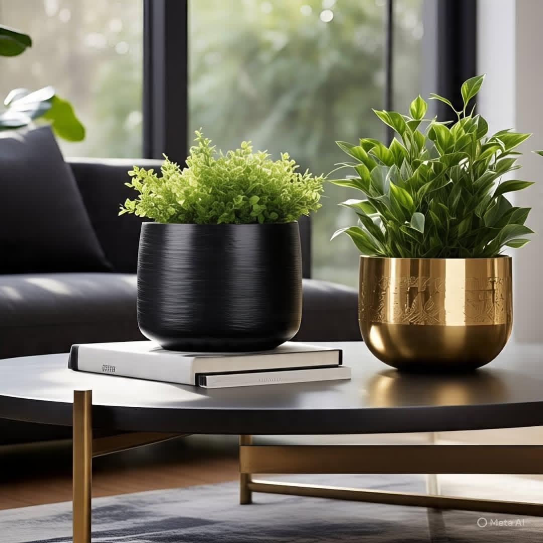Planters & plants