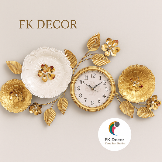 Metal Luxury Clock for living room